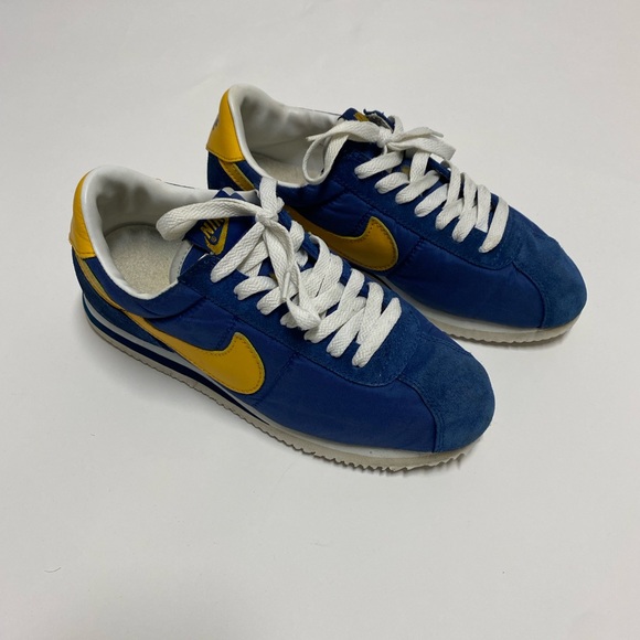 Nike Cortez blue and yellow - Picture 2 of 9
